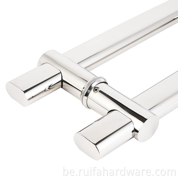 Назад да спіны цягне ручкамі для шкляных дзвярэй (3) Back To Back Pull Handles For Glass Doors (3)